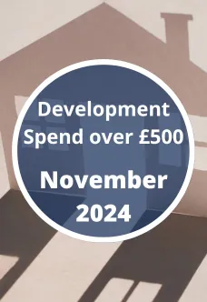 Development Spend - November 2024